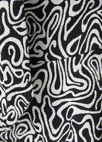 Черно-белая кэжуал зебра юбка KOTON