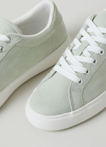 Світло-зелені осінні кросівки H&M