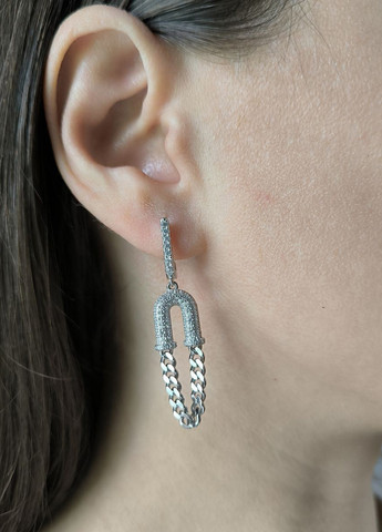 Сережки Silver Flame (336574452)