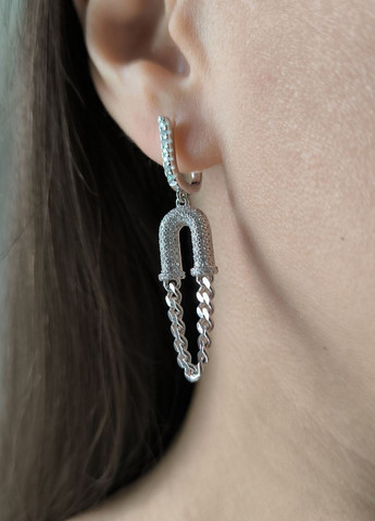 Сережки Silver Flame (336574452)