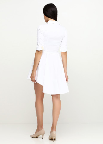 Білий кежуал сукня New Collection однотонна