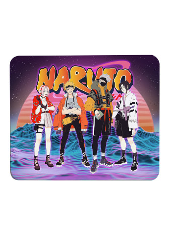 Коврик для мышки Наруто (Naruto) (25108-2630) 22х18 см MobiPrint (222995275)