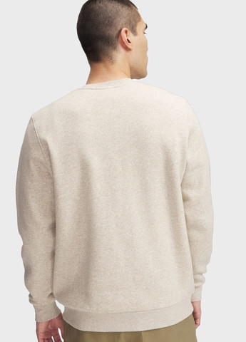 Серо-бежевый свитшот Under Armour меланж вышивка (322365788)