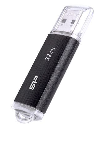 Флеш пам'ять USB Ultima U02 32GB USB 2.0 Black (SP032GBUF2U02V1K) Silicon Power флеш память usb silicon power ultima u02 32gb usb 2.0 black (sp032gbuf2u02v1k) (130221134)