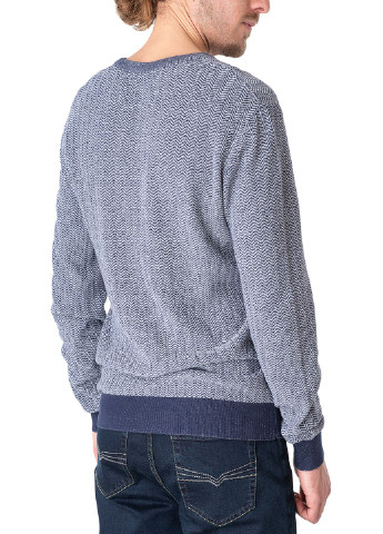 Синій зимовий пуловер E-Bound