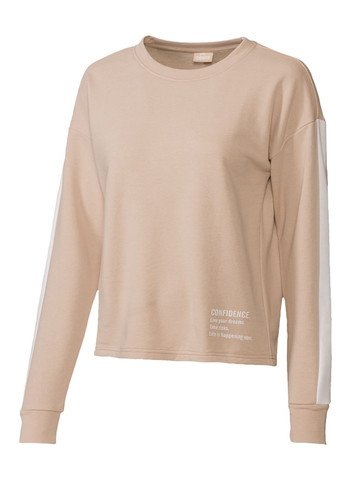 Бежевий світшот Crivit однотонний без декору (299980854)