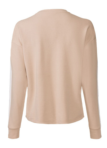 Бежевий світшот Crivit однотонний без декору (299980854)