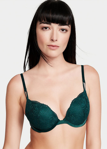 Зеленый демисезонный комплект (бюстгальтер, трусики) Victoria's Secret