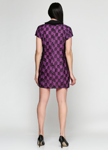 Фиолетовое кэжуал платье Favori