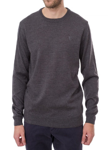 Серый зимний джемпер Trussardi Jeans
