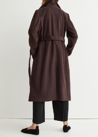 Темно-коричневое демисезонное Пальто H&M