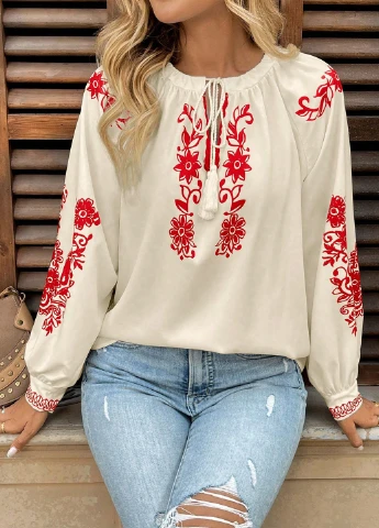 Біла блуза SHEIN
