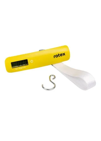 Ваги багажні RSB02-P 50 кг жовті Rotex (253610348)