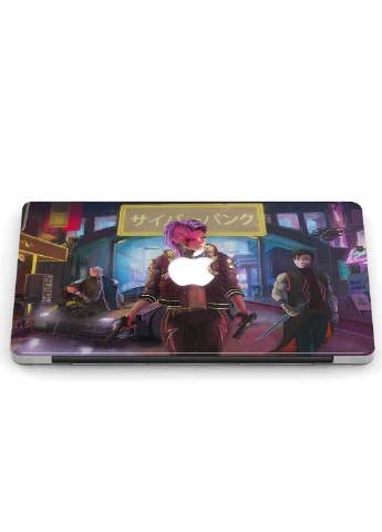 Чехол пластиковый для Apple MacBook Pro Retina 15 A1398 Киберпанк 2077 (Cyberpunk 2077) (6353-2496) MobiPrint (218867384)