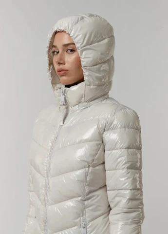 Серая зимняя куртка Calvin Klein