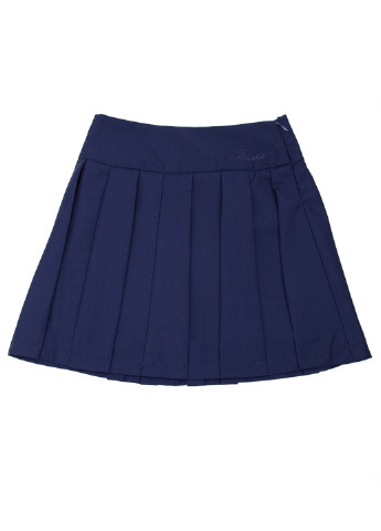 Темно-синяя кэжуал однотонная юбка Pinetti