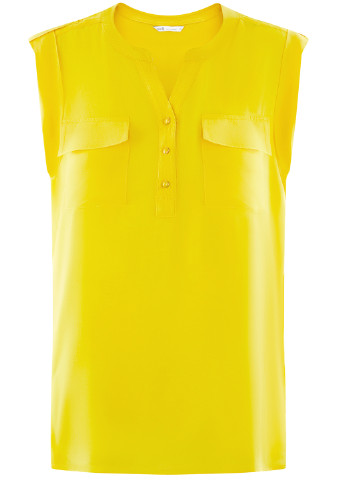 Жовта літня блуза Oodji