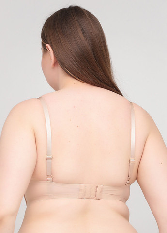 Світло-бежевий бралетт бюстгальтер H&M без кісточок поліамід