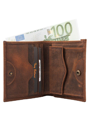 Чоловічий шкіряний гаманець 9х10,5х3 см Tony Bellucci (255709797)