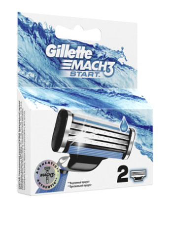 Змінні картриджі для гоління Mach3 Start (2 шт.) Gillette (138200385)