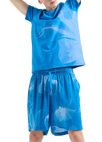 Синя футболка Armani Exchange