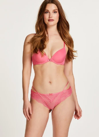 Рожевий бралетт бюстгальтер Hunkemoller з кісточками поліамід