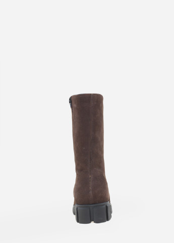 Осенние ботинки rk485 коричневый Kostas из натурального нубука