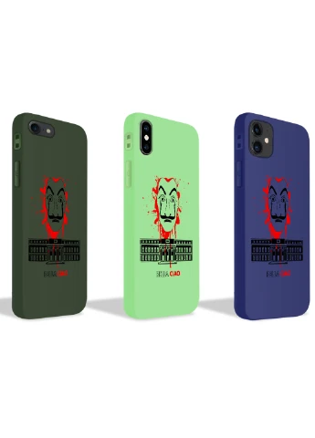 Чохол силіконовий Apple Iphone 8 Паперовий будинок (La casa de papel Netflix) (6151-1629) MobiPrint (219776287)