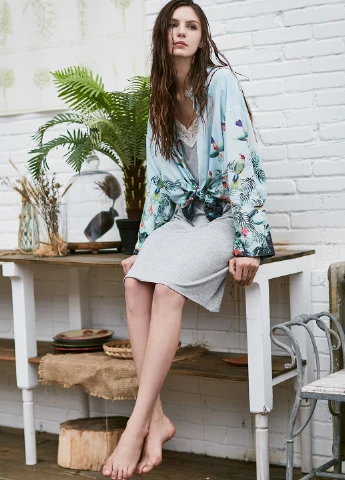 Голубая рубашка Vero Moda