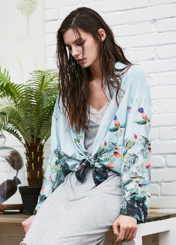 Голубая рубашка Vero Moda