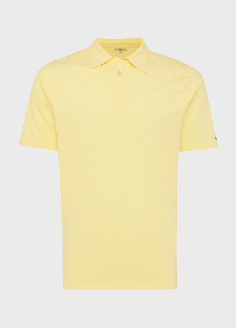 Желтая футболка-поло для мужчин Mexx однотонная