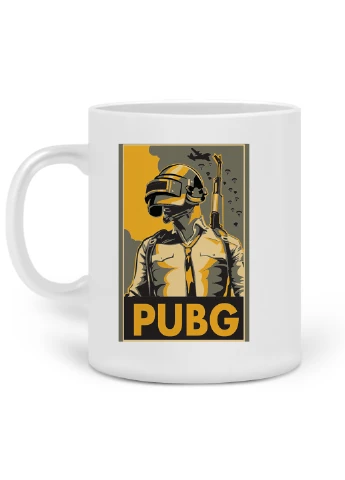Кружка Пубг Пабг (Pubg) 330 мл Чашка Керамическая (20259-1181) MobiPrint (219776887)