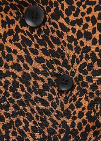 Коричнева блуза демісезон Bershka