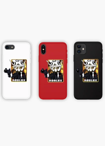 Чехол силиконовый Apple Iphone 11 Pro Роблокс (Roblox) Белый (9231-1222) MobiPrint (219356183)