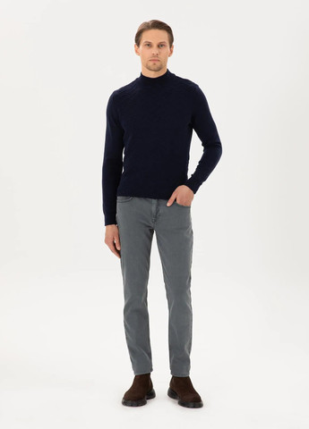 Темно-синій демісезонний светр Pierre Cardin