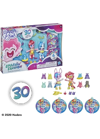 Ігровий набір My Little Pony Smashin' Fashion Party Вечірка Поні Пінки Пай і ДіДжей Пон (F1286) Hasbro (255665117)