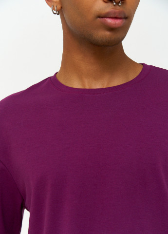 Бордовая летняя футболка мужская оверсайз KASTA design