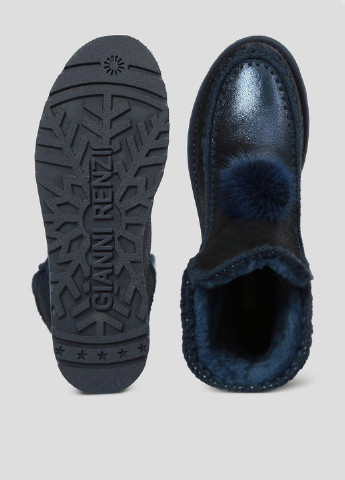 Зимние ботинки (мех) Gianni Renzi с помпонами