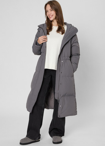 Серый зимний Пуховик PRPY