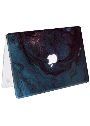 Чехол пластиковый для Apple MacBook Air 13 A1466 / A1369 Темно-синий мрамор (Dark blue marble) (6351-2354) MobiPrint (218867827)