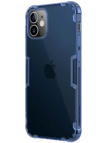 TPU чохол Nature Series для Apple iPhone 12 mini (5.4 ') Синій (прозорий) (is_00000038557_5) Nillkin (229726349)