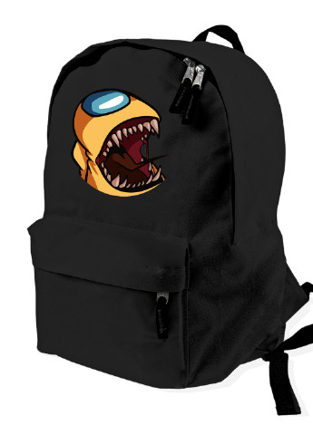 Детский рюкзак Амонг Ас Желтый (Among Us Yellow) (9263-2409) Оранжевый MobiPrint (216195111)