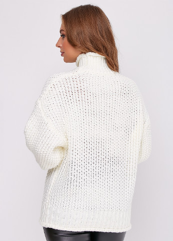 Білий зимовий светр ST-Seventeen