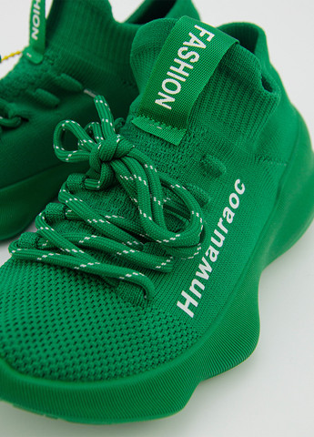 Зеленые демисезонные кроссовки Respect