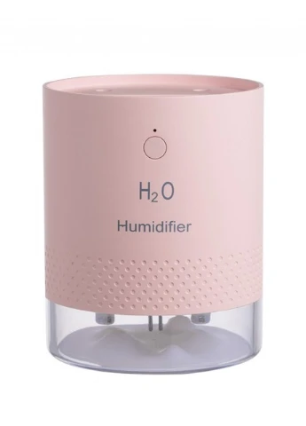 Увлажнитель воздуха аккумуляторный двойной H2O Wave 650мл, розовый More (253850592)