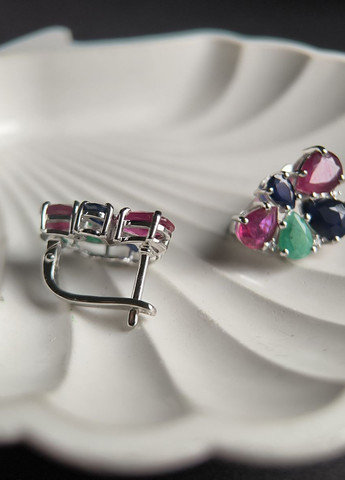 Сережки Silver Flame (329999775)