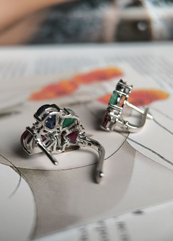 Сережки Silver Flame (329999775)