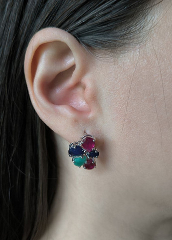 Сережки Silver Flame (329999775)