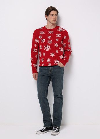 Красный зимний джемпер джемпер Colin's