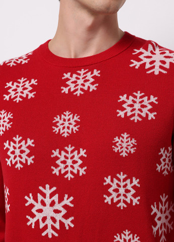 Красный зимний джемпер джемпер Colin's